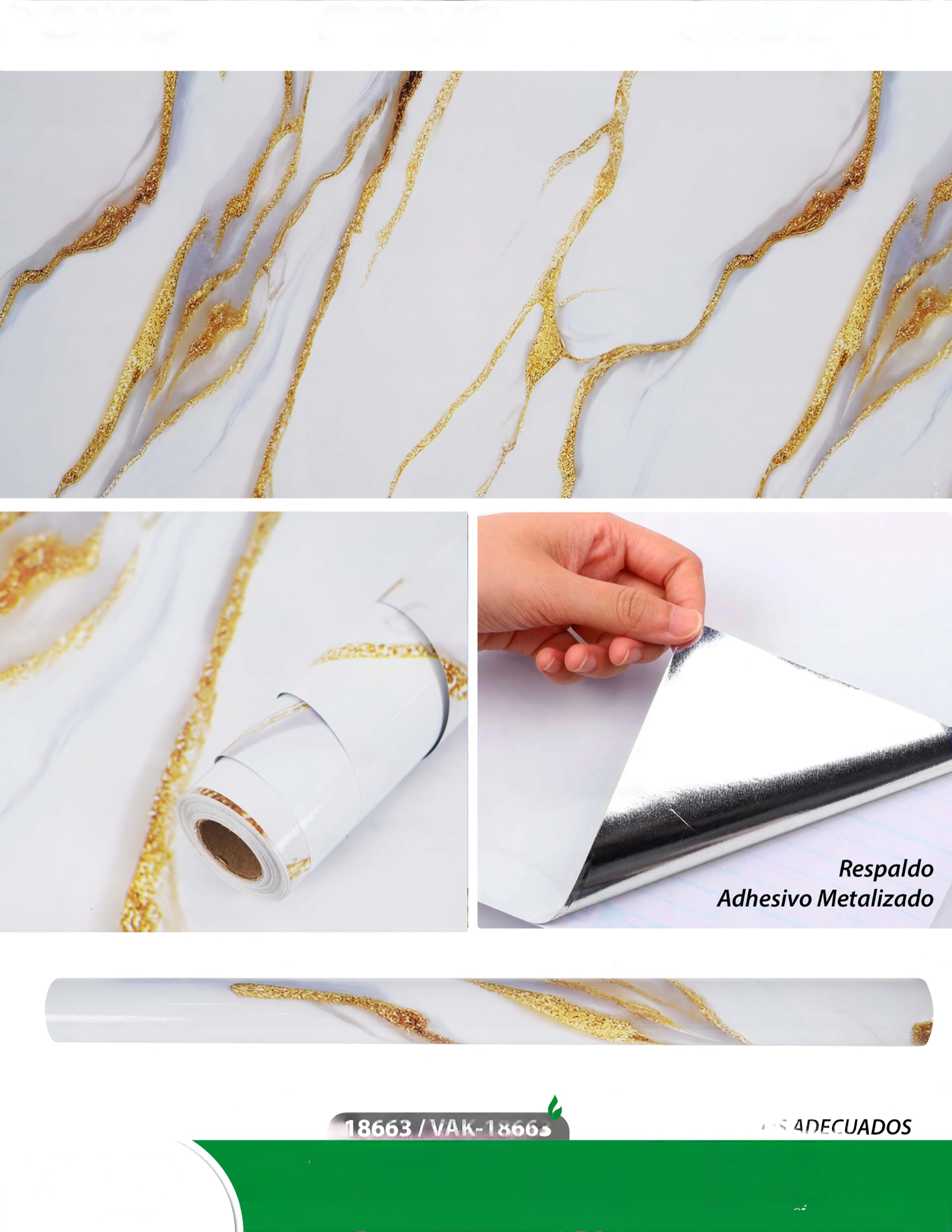 Papel adhesivo brillante VAK-18663